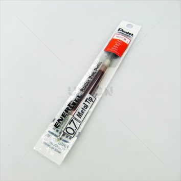 PENTEL ไส้ปากกาหมึกเจล 0.7 ENERGEL LR7 <1/12> แดง
